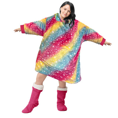 Ingle Junior Hoodie Rainbow Blanket