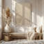 «Echoed Curves in Beige I», reproduction sur toile-698249205-698249214