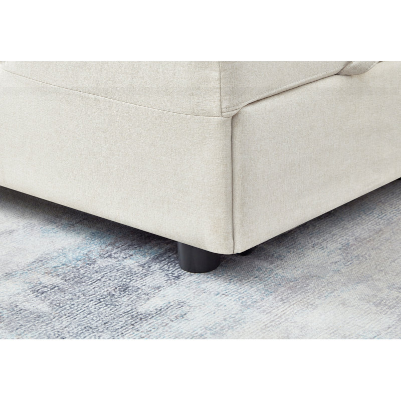 Fauteuil convertible 4 en 1, Beige