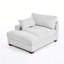 Chaise longue surdimensionnée en velours côtelé avec accoudoirs et coussins décoratifs Bentura-1622345034-1650880634