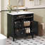 Meuble-lavabo de salle de bain avec tiroir rabattable-348636939