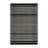 Washable Black White Striped Area Rug-579948897