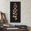  «Farm Branch 2 On Black» par Silvia Vassileva, art mural en verre acrylique, 12 po x 24 po-1084857966