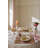 Rosy Check Medium Pillar Candlestick
