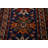 Navy Blue Geometric Kazak Vegetable Dye Rug