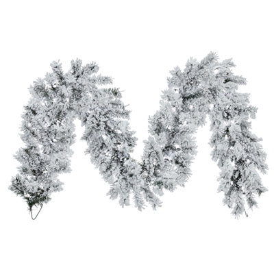 Pfeiffer Artificial Flocked Alaskan Garland