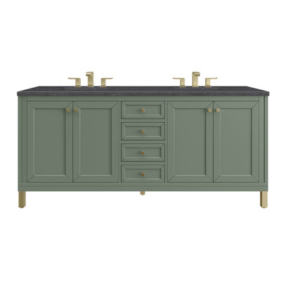 Chicago 72'' W Double Vanity