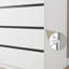 Armoire penderie avec 9 tiroirs pour la chambre à coucher (ensemble de 3)