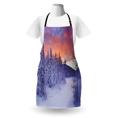 No Pattern Bib Apron