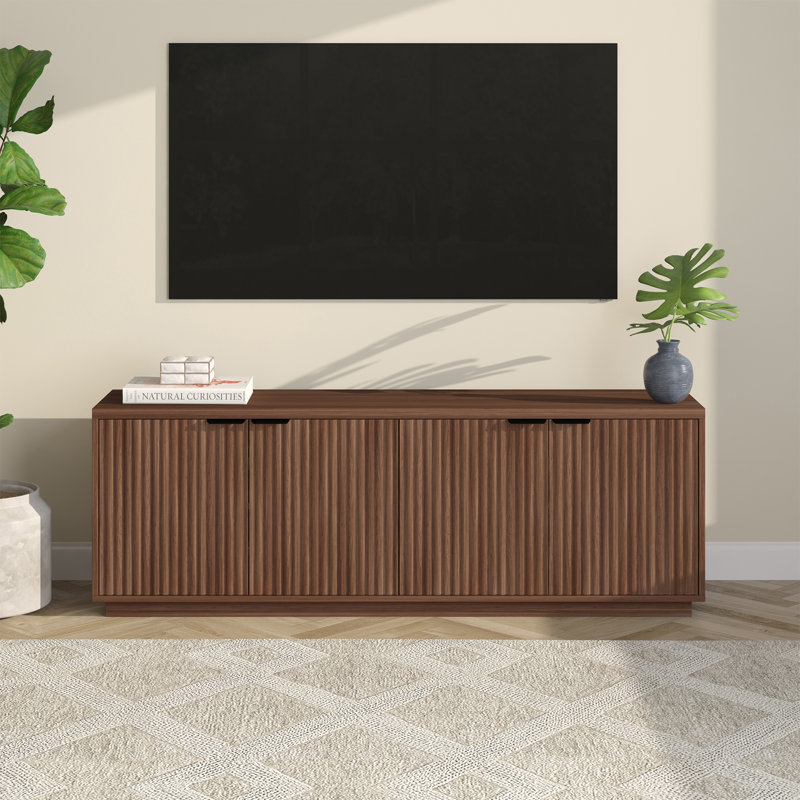 Cloran TV Stand for TVs up to 78", Brown