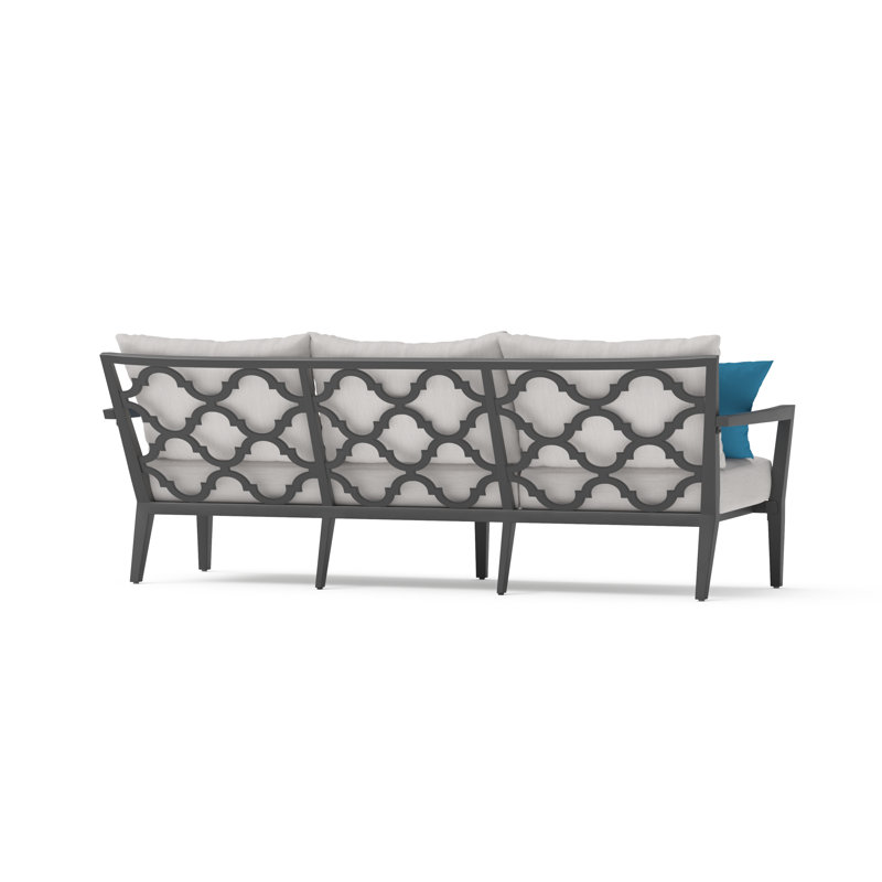 88" Wide Outdoor Patio Sofa