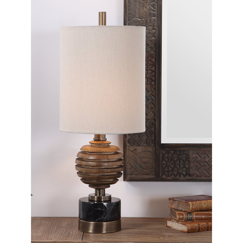 Bondurant Solid Wood Table Lamp
