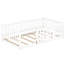 Lit simple pour lit en pin, avec clôture, porte et lattes amovibles, structure en bois de pin blanc-485447982-485448400