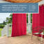 Ensemble de 2 rideaux à œillets TANTES ET CAMPAGNES Cabana pour intérieur et extérieur-34183446-33626437