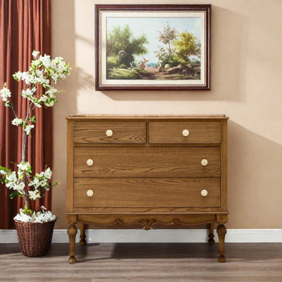 Armoire d'entrée brune