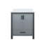 Meuble-lavabo avec comptoir en quartz blanc-1034076222