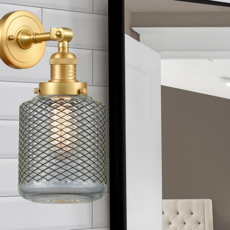 Iyana Dimmable Bath Sconce, Satin Gold, Bulb Not Included