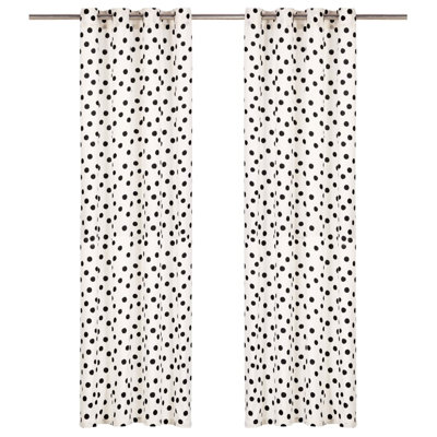 Nunes Cotton Room Darkening Curtain Pair