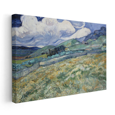 «Landscape from Saint-Remy», reproduction d'art sur toile