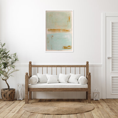 Soft Sided by Mauro Wood Framed Wall Art Print