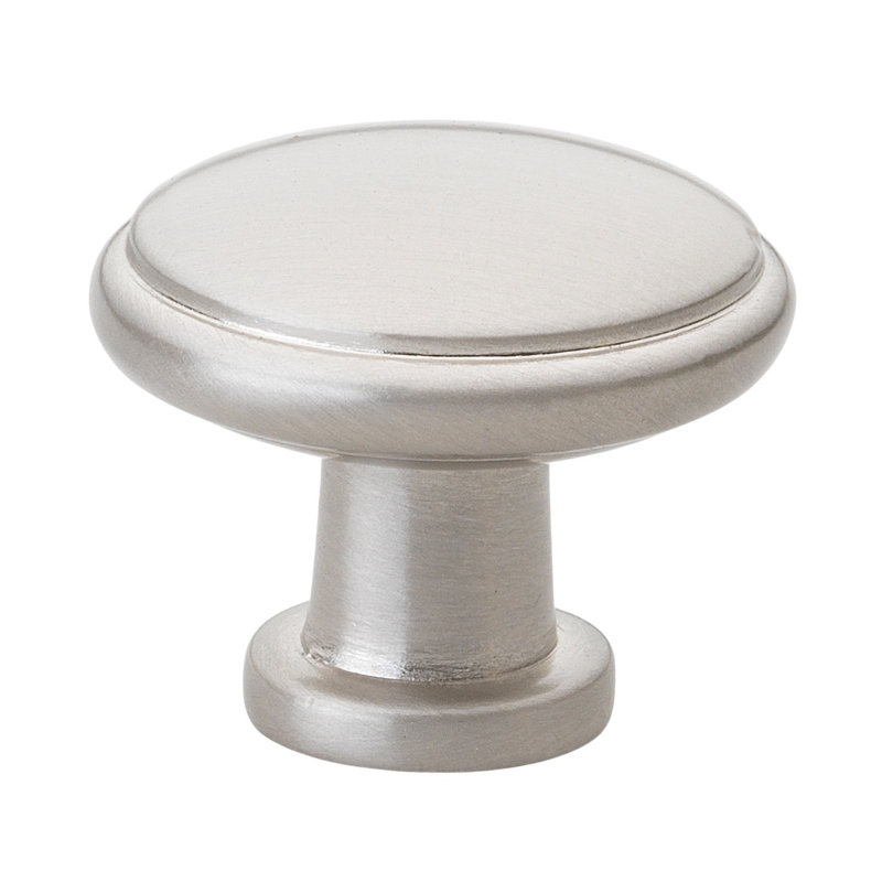 Bouton champignon, Nickel satiné