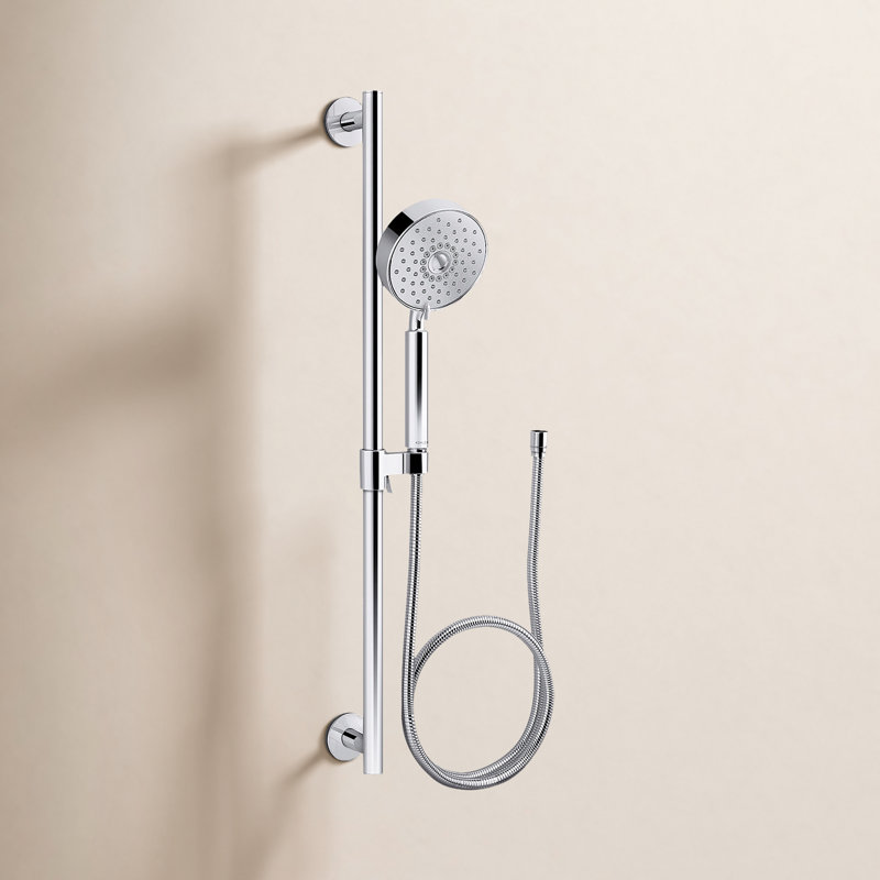 Douchette multifonction Purist 1,75 GPM avec technologie d'induction d'air Katalyst, Chrome poli, 2.5 GPM
