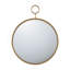 Miroir rond en fer