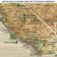 Carte des punaises des parcs nationaux et des États-Unis - panneau simple-1839279132-1842756961