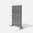 Screen Series Black Plastic Block Pattern Screen Set