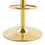 Tabouret de comptoir pivotant rembourré Vesta-752137888-752137891