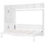 Grand lit, design, tablettes, blanc, espaces de vie confortables, finition blanche, petite taille-1847893302-1847893301