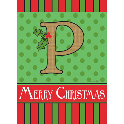 Carolena 2-Sided Burlap 18 x 13 in. Garden Flag