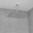 16" Ceiling Mount Ultra Thin Rainfall Shower Head 2.5 GPM Square Overhead Shower-123845493