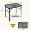 Table de camping en métal Eugonda-188180538