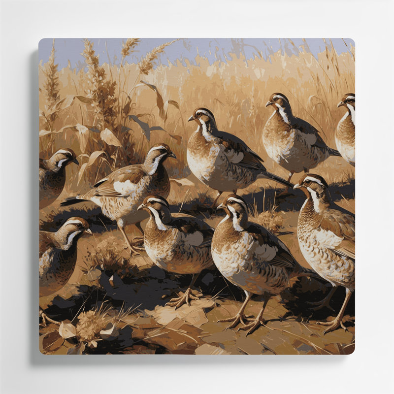 Art mural en métal oiseaux, H 12 po x l 12 po