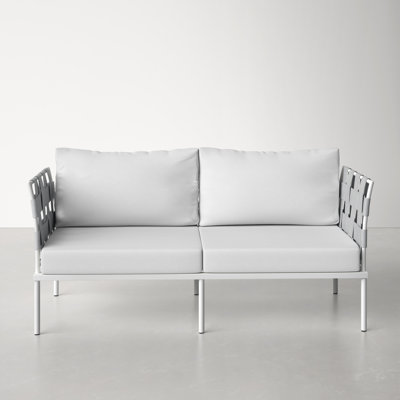 Harmony Outdoor Patio Aluminum Loveseat