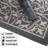 Non-Slip Floral Indoor / Outdoor Doormat-61009916-61009915