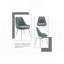 Chaise d'appoint blanche