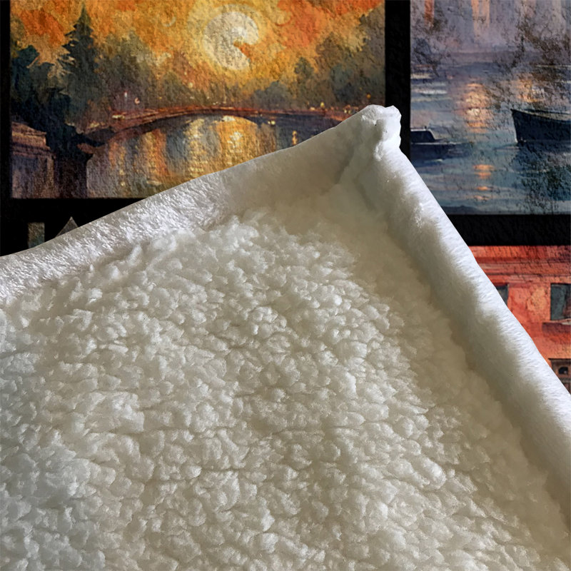 Throw Blanket, 51" W x 60" L