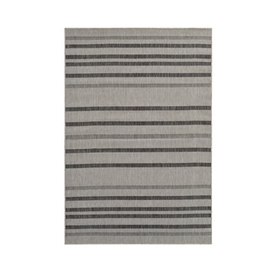 Striped Hand Woven Area Rug