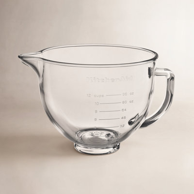 KitchenAid® 5qt Tilt-Head Glass Bowl with Lid