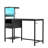 Computer Desk With Power Outlet & Storage Shelves (Not Including Office Chairs)-779779343