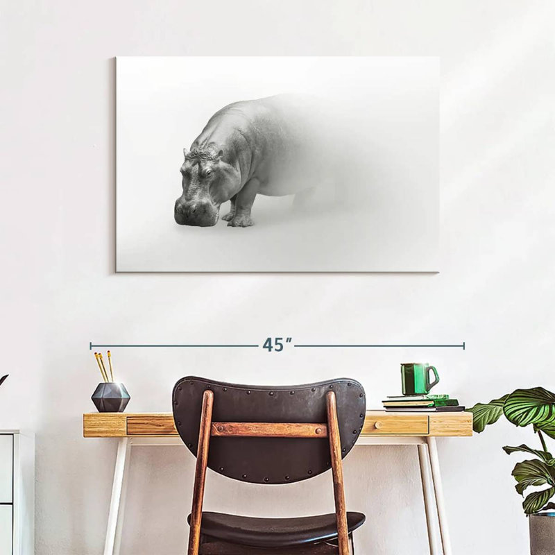 Phantom Hippo, 26" H x 39" W