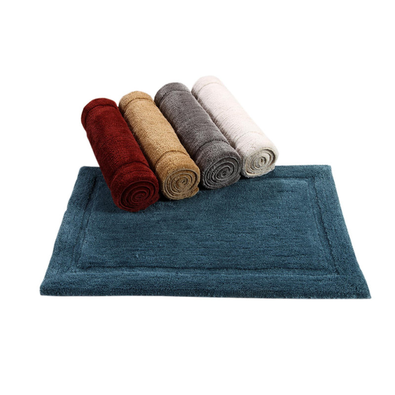Arsenij Non-Slip Bath Rug, Ivory