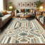 Machine Printed 152cm X 76cm Area Rug