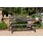 Hendry Running Whitetails Cast Iron Park Bench
