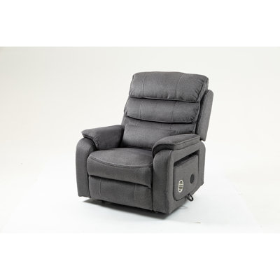 Fauteuil inclinable électrique en lin de massage parfait pour le confort des personnes âgées