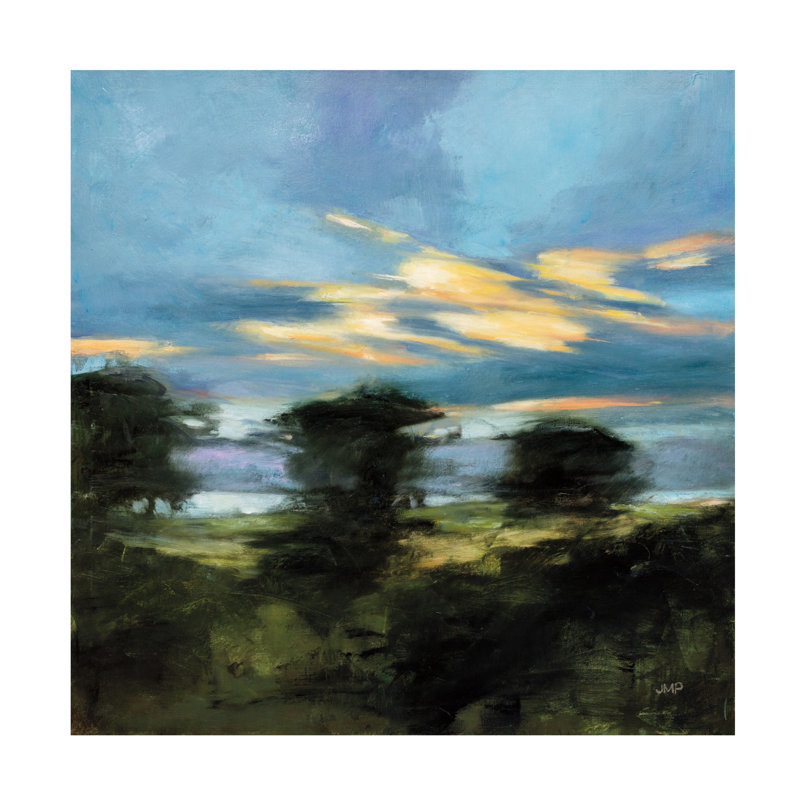 Summer Dusk On Canvas Print, 18" H x 18" W x 2" D