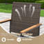Patio Wicker Dining Chairs