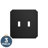 Franklin Brass Stepped Geometric 2-Gang Light Switch/Toggle Wall Plate-100753513